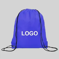 Classic Polyester Drawstring Backpacks-WB