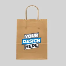 Paper Shopping Bags with Twisted Handle 