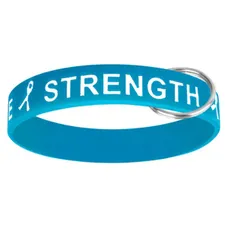 Silicone Wristband Keychain  