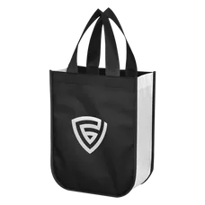 Budget Custom Shiny Non-Woven Shopper Tote