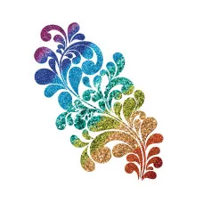 Glitter Tattoos - Temporary Tattoos - 3" x 3"