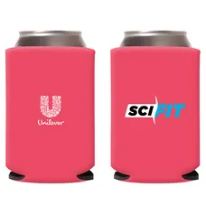 Budget Can Cooler Holder One Color Imprint  