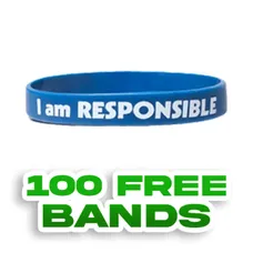 1/2 inch Printed Wristband 