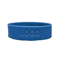 1 inch Debossed Wristband          