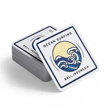 Custom Square Pulpboard Coaster