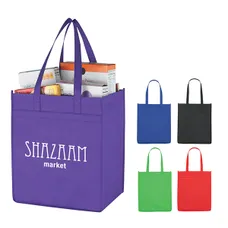 NON-WOVEN MARKET SHOPPER TOTE BAG 
