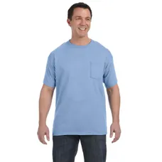 Hanes 6 oz. Tagless T-Shirt with Pocket - Dark/Colors