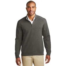 Port Authority Interlock 1/4-Zip - Dark/All