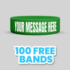 1 inch Printed Wristband       