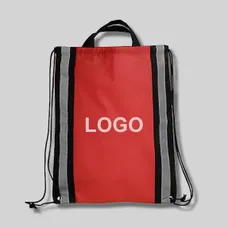 Budget Reflective Drawstring Backpack-2