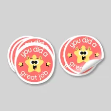 Round Stickers / Circle Stickers-3" Round