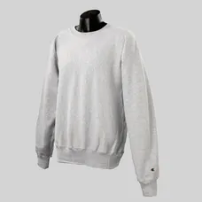 Champion 12 oz Reverse Weave Fleece Crew - Light/Heather