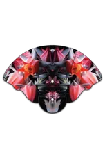 BOUQUET INSPIRATIONAL EXPANDABLE HAND FAN STOCK GRAPHIC HAND FAN 