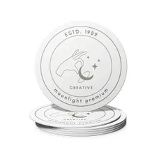 Custom Absorbent Paper Debossed Coaster