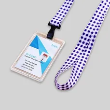 Acrylic Badge Holder- 2.56