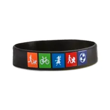 3/4 inch Full Color Wristband 