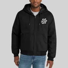 CornerStone® Tall Duck Cloth Hooded Work Jacket