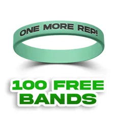 Colorfilled Silicone Wristband Bracelet          