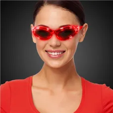 LED Red Sunglasses 