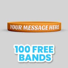 Custom Embossed Printed Wristband 