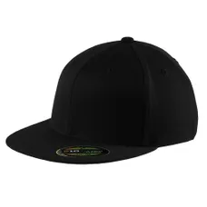 Port Authority Flexfit Flat Bill Cap - Dark/All