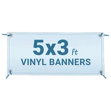Vinyl Banner 5′ X 3′ 