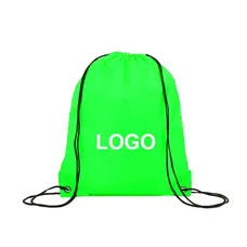 Economical Polyester Drawstring Backpack - WP