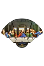 LAST SUPPER INSPIRATIONAL EXPANDABLE HAND FAN STOCK GRAPHIC 