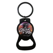 Custom Bottle Opener Metal Keychain - Style D