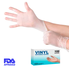 VINYL MEDICAL GRADE GLOVES