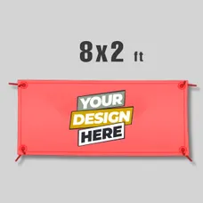 8′ X 2′ Vinyl Banner