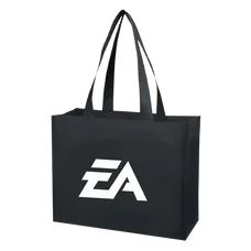 Budget Custom Matte Laminated Non Woven Shopper Tote Bag-BG