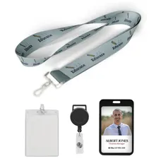 1 inch Dye Sublimation Lanyard-A
