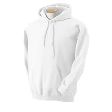 Gildan 7.75 oz 50/50 Hooded Pullover - White/Neutral