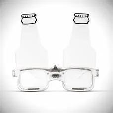 LED Bottle Eyeglasses 
