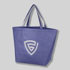 Budget Custom Crosshatched Non Woven Tote Bag - BG