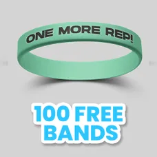 Colorfilled Silicone Wristband Bracelet          