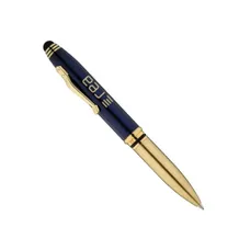 Custom Crowne Flashlight Stylus Antimicrobial Pens