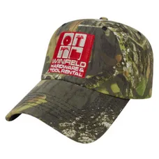 6 Panel Camo Cap - Unstructured