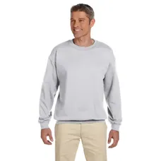 Jerzees 9 oz 50/50 Super Sweats Nublend Crew - Light/Heather