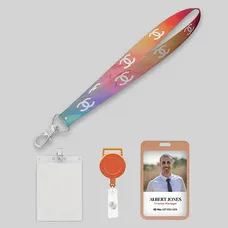 Full Color 1 inch Lanyard