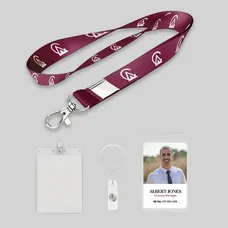 1 inch Price Saver Lanyard with Lobster Claw-A