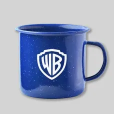 Happy Camper Enamel Mug 