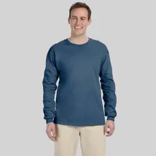 Gildan Ultra Cotton Long Sleeve Tee - Dark/Color