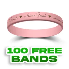 Custom Printed Silicone Wristbands           