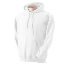 Gildan 9.3 oz 50/50 Ultra Blend Hooded Pullover - White/Neutral