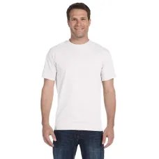 Gildan Ultra Blend 50/50 Crew Neck Tee - White/Neutral