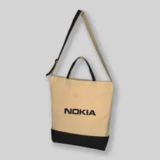 Budget Custom Denim Kissed Cotton Canvas Tote Bag