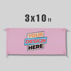 Vinyl Banner 3' x 10'