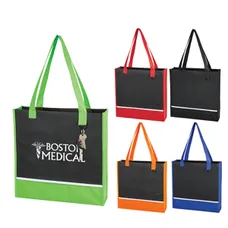 NON-WOVEN ACCENT TOTE BAG